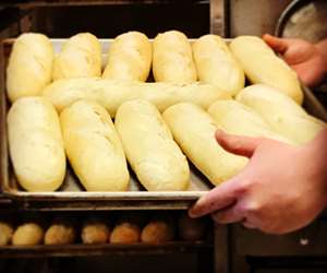 Fresh bread baked daily